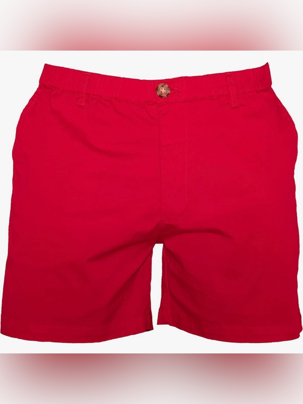 Men's Meripex Red 5" Inseam Elastic Waist Shorts - Size Large